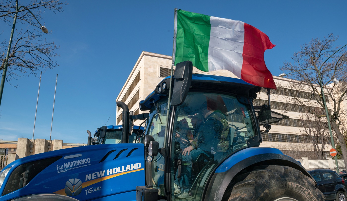 protestas camiones italia